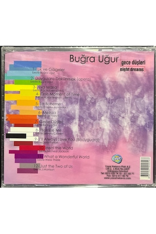 Plak Değildir Cd Dir Cd Buğra Uğur Gece Düşleri / Night Dreams