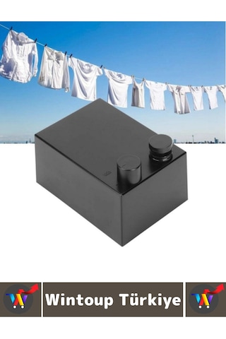 Kompakt Nem Rutubete Dayanıklı Banyo Balkon Dar Alanlar İçin Şık Pratik Geri Çekilebilir Çamaşır İpi Çok Renkli