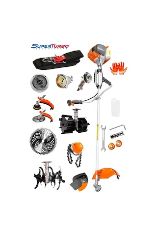 Stilmax St9920s 20hpx Benzinli Yan Tipi Tırpan + 2 Adet Çapa Seti