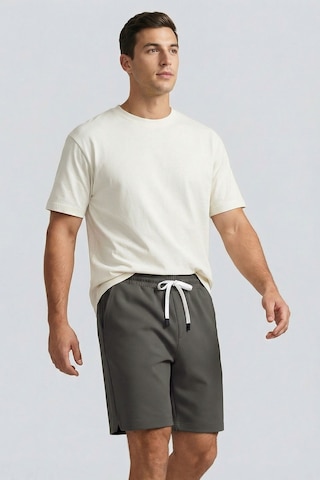 Tommy Life Haki Standart Fit Basic Arka Cepli Erkek Şort - 88314