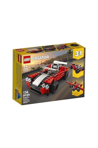 LEGO® Creator 31100 3’Ü 1 Arada Spor Araba 134 Parça