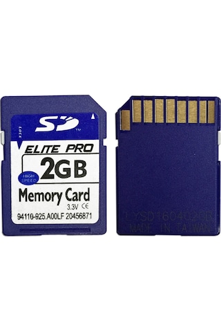 Hafıza Kartı 2 GB SD Kart Elite Pro (Açık Paket)