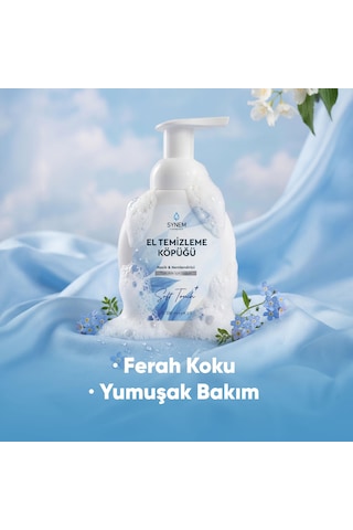 Synem Soft Touch Kremsi Nemlendirici  El Temizleme Köpüğü 300 ML