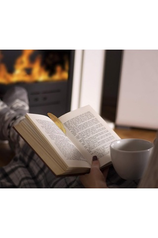 Şık Metal Tüy Ayraçları Basit Tüy Şekilli Metal Ayraçlar