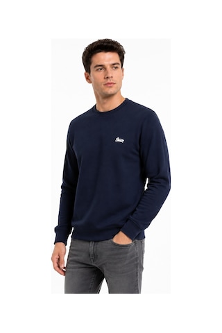 Baglan Erkek Sıfıryaka Mevsimlik Sweatshırt Bgl-st05446 Lacivert