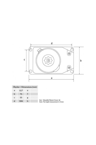 Byes 10-305 3*25a Duvar Prizi