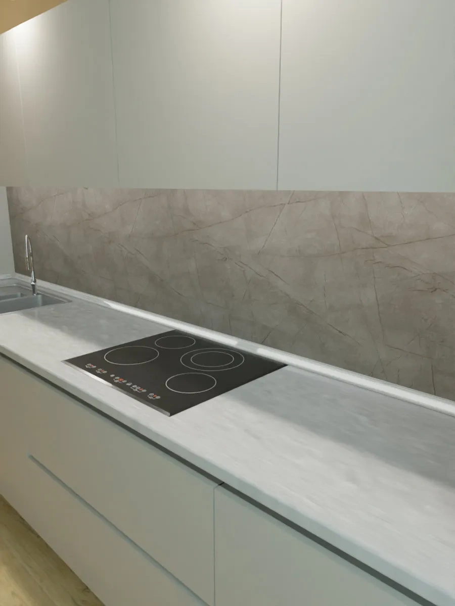 Steindorf Ev İçin Plastik Mutfak Önlüğü 3000x600 Mm 164768051