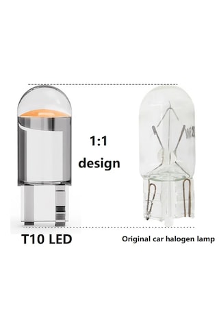 5 Adet Yeni Nesil T10 Led Ampul Park, Plaka, İç Aydınlatma Beyaz