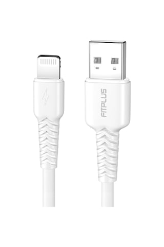 FitPlus Bianca B422 USB - İphone Uyumlu Lightning Flex Şarj Kablosu 2.4A 1mt