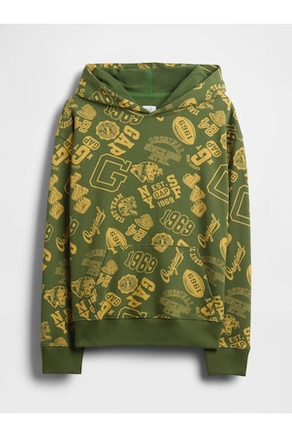 Gap V-jpn Aop Logo Po Yeşil
