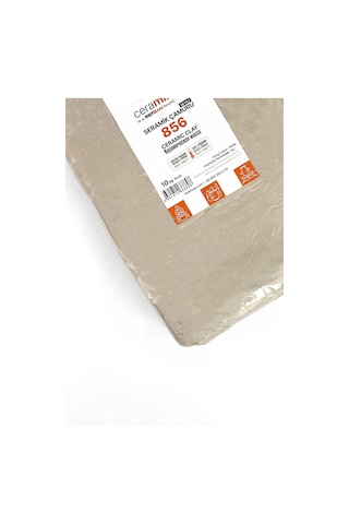 856 Seramik Çamuru Vakumlu - 10 Kg