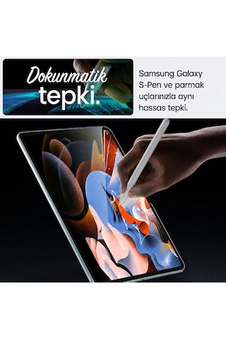 Samsung Galaxy Tab A11 Plus 11 İnç İle Uyumlu Ekran Koruyucu 9h Temperli Kırılmaz Esnek Nano Cam, Çizilmeye Ve Darbeye Dayanıklı Koruma, Hd Şeffaf