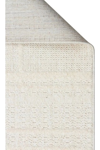 Eko Halı Joy 03 White Modern Makine Halısı