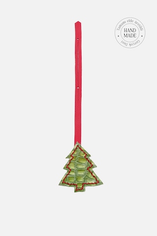 Hand Made Christmas Özel Hediyelik Çam Ağacı Yeşil &kırmızı Çanta Charm