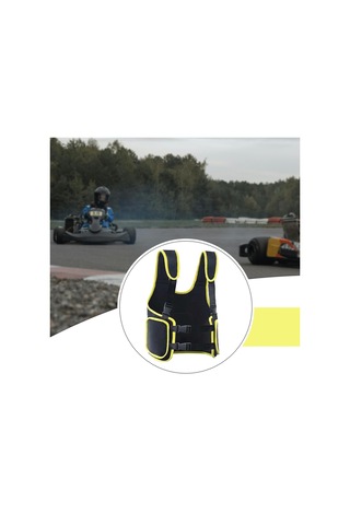 Suntek Çocuk Kart Göğüs Koruyucu Nefes Alabilir Hafif Çok Bel 65cm