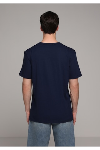 Colin's Colins Regular Fit Yuvarlak Yaka Düz Erkek Lacivert Kısa Kol Tişört Cl1083440 Q1.v1 Nav