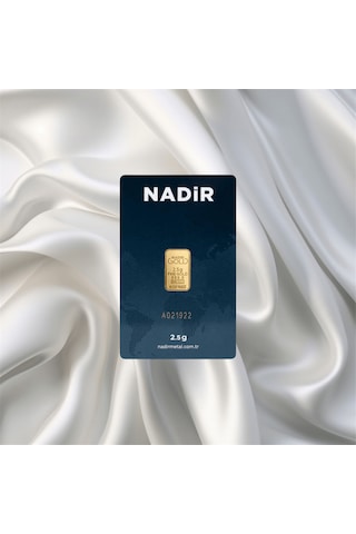 2.5 Gr 24 Ayar 999.9 Nadir Gram Altın