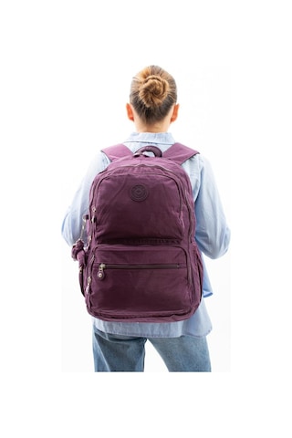Baginn Kadın Sırt Çantası Hafif Kumaş Çok Cepli Kabin Boy Seyahat Çantası 43 30 Cm 001