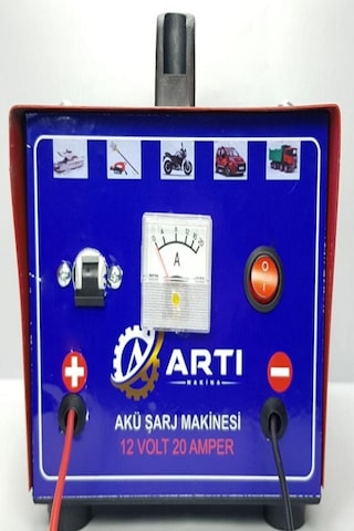 Artı Akü Şarj Cihazı 12v-20am