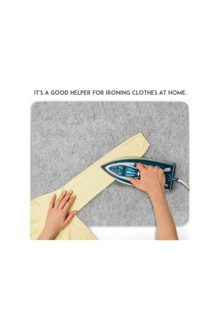 Aubyhe Ütü İçin Isı Dayanıklı Yün Felti, Evde Kıyafet Ütülürken Yardımcı, 12x18 İn Ölçekli Diğer