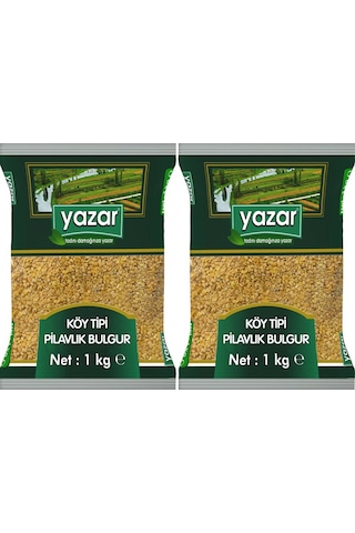 Yazar Köy Tipi Pilavlık Bulgur 2 x 1 KG