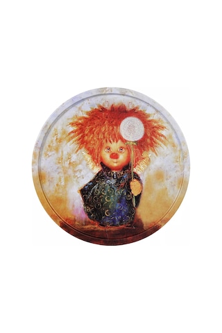 Gala 20 Cm Metal Dekoratif Tabak 181877508