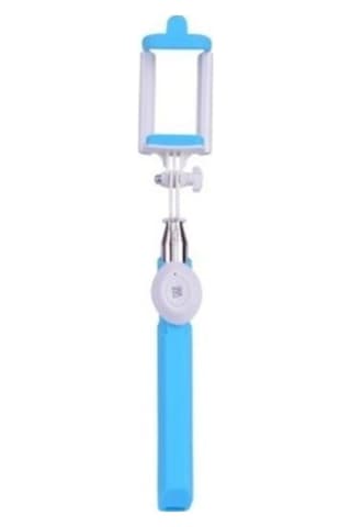 P3 Iphone Uyumlu Android Bluetooth Kumandalı Selfie Çubuğu-mavi