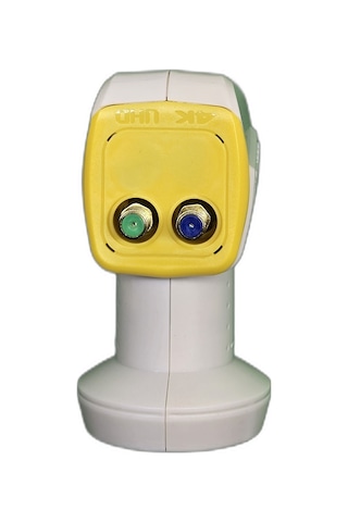 Çiftli Lnb - 4k Ultra Hd Uyumlu Twin Universal Lnb - Konnektör Koruyucu Kapaklı