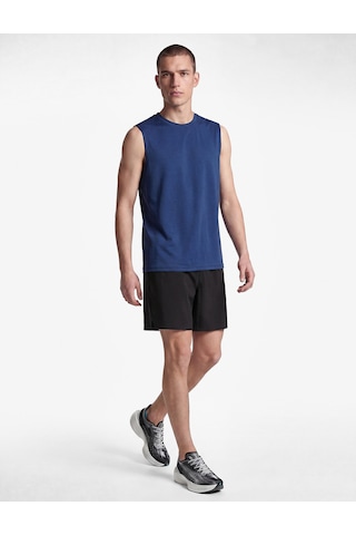 Koton Rahat Kalıp Kolsuz Bisiklet Yaka Basic Spor Atlet Lacivert 6sam30018nk