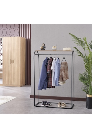 Homedora Lillia Askılık Siyah