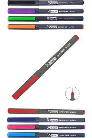 Fineliner Kalem M-2028 0,4mm Keçe Uçlu Kalem 1 Adet