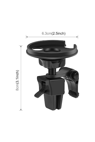 Agoodshop Magsafe Manyetik Araç Kablosuz Şarj Telefon Tutucu Telefon Braketi