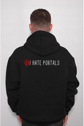 The Witcher 3 Wild Hunt I Hate Portal Sweatshirt Unisex Kapüşonlu Hoodie 001