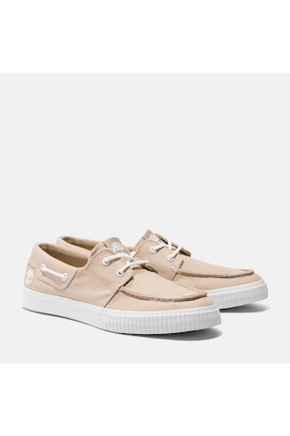 Timberland Erkek Light Beige Canvas Bej