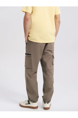 Tvoe Yan Cepli Kargo Pantolon 210976130 Khakı
