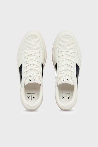 Armani Exchange Erkek Ayakkabı Xm002627 Af22831 M0017 Siyah-beyaz SİYAH-BEYAZ