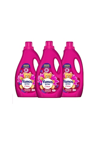 Yumoş Extra Konsantre Çamaşır Yumuşatıcısı Orkide 105 Yıkama 2520ml X3 Diğer