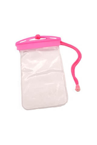 Tüm Telefonlara Uyumlu, Su Geçirmez, Telefon Kılıfı, Askılı Kılıf, Su Altı Kabı, Pembe Pembe