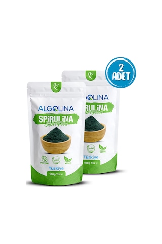 Algolina Spirulina Tozu 2 x 100 G