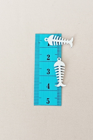 Oya Abiye Bileklik Kolye Pleksi Metalik Plastik Pul Gümüş Renk 8 Gram 50 Adet - Bnc529
