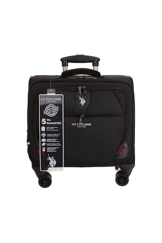 U.s. Polo Assn. Siyah Kumaş Unisex Pilot Boy Valiz Plplt8095 001