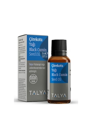 Talya Saf ve Doğal Soğuk Sıkım Çörekotu Yağı 20 ML