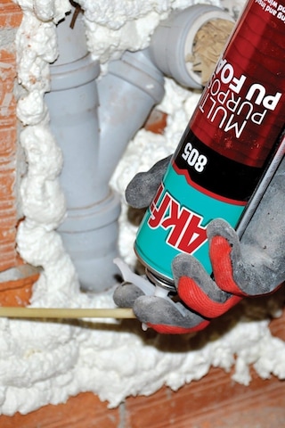 Akfix 805 Genel Amaçlı Pu Köpük 300 Ml Dolgu Yapıştırma Yalıtım Köpük