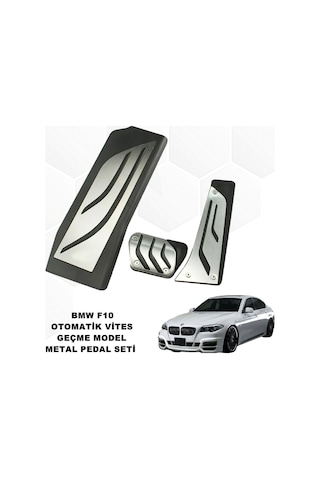 BMW F10 5 Seri Pedal Seti Otomatik Vites Geçme Model Metal