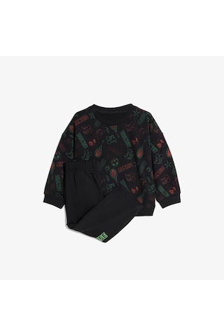 adidas Disney Mickey Mouse Bebek Siyah Eşofman Takımı Jm0816 Siyah