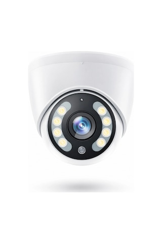 J-tech Jt-6060 5mp Poe Sesli Ip Dome Gece Renkli Güvenlik Kamerası