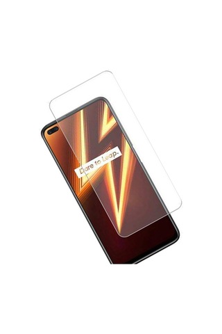 Realme 6 Pro (3 Adet) Kırılmaz Ekran Koruyucu Temperli Cam