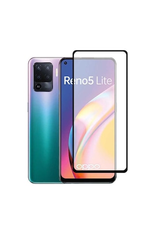 Logis Oppo Reno 5 Lite Tam Kaplayan 5d Antistatik Ekran Koruyucu Cam