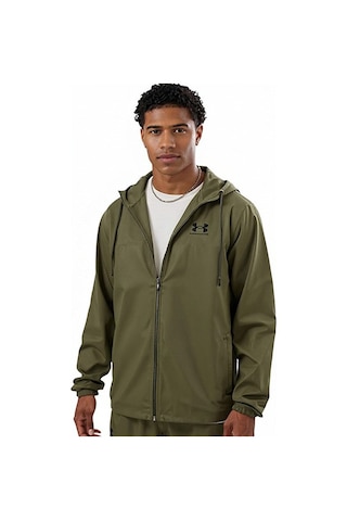 Under Armour Rival Wvn Windbreaker Erkek Mont 1390149-390 Yeşil
