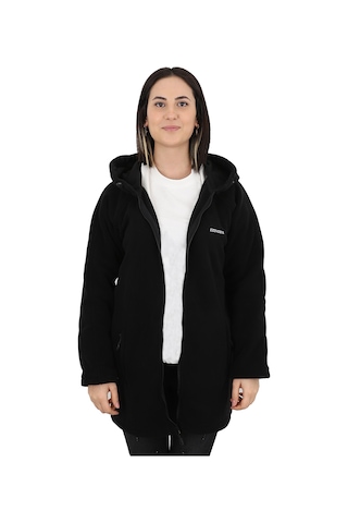 Kadın Siyah Polar Ceket - Zenobya Siyah